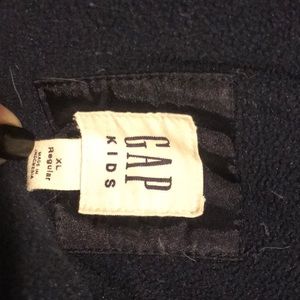 Girls Gap winter jacket with faux fur hood